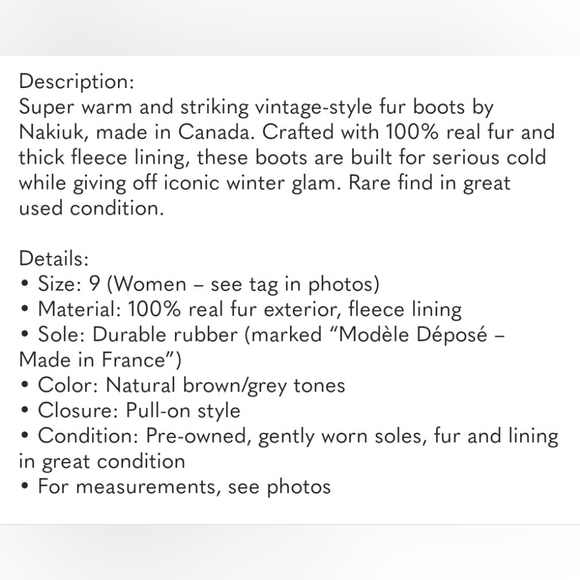 Nakiuk Fur Boots - Picture 11 of 11
